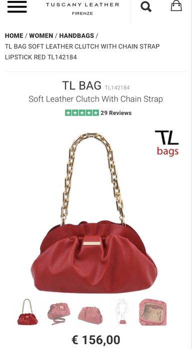 Дамска чанта Tuscany leather