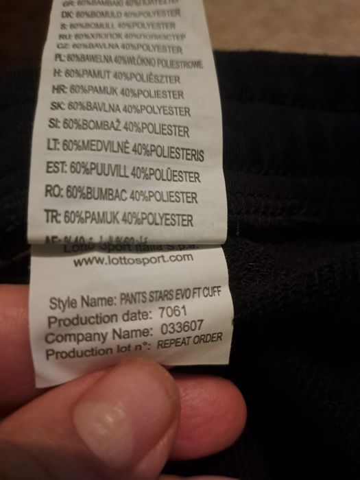 Pantalon trening Lotto