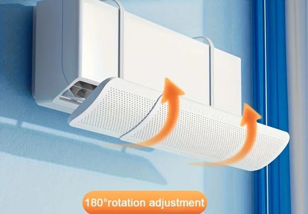 Дефлектор за Климатик за Регулиране на Въздушния Поток
