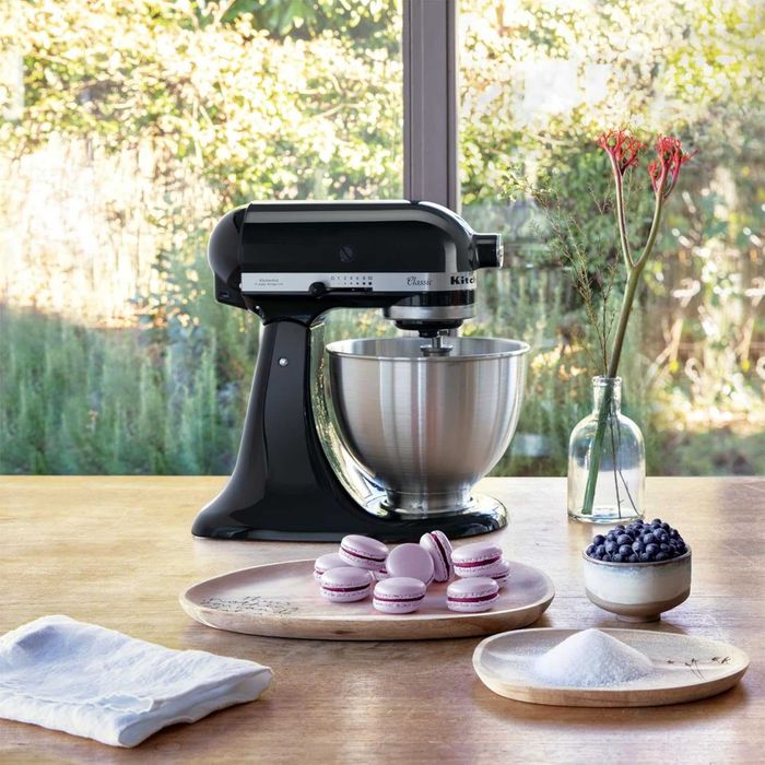 Нов Планетарен Миксер с Купа Кухненски Робот KitchenAid 5K45SSEOB, 4.3 л, Сlassic, 2 години Гаранция