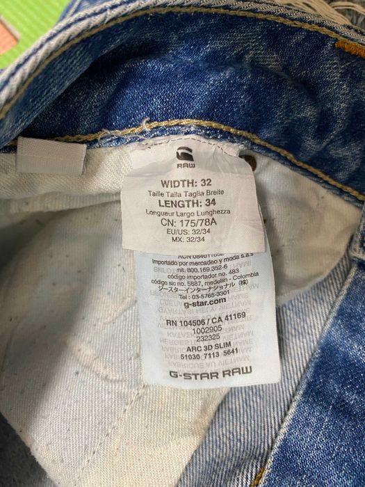 ''G-Star RAW Arc 3D Slim''оригинални мъжки дънки 33 размер