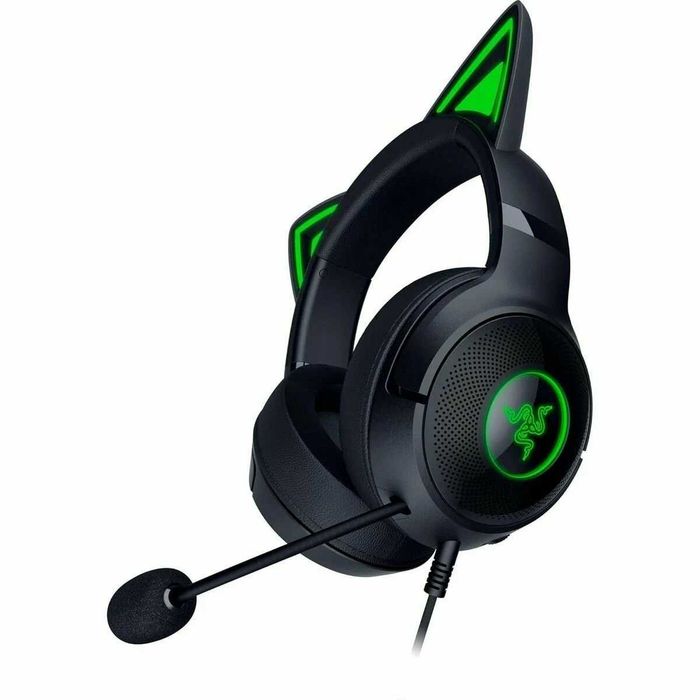 }Гарнитура Razer Kraken Kitty V2, RGB, USB, чёрный