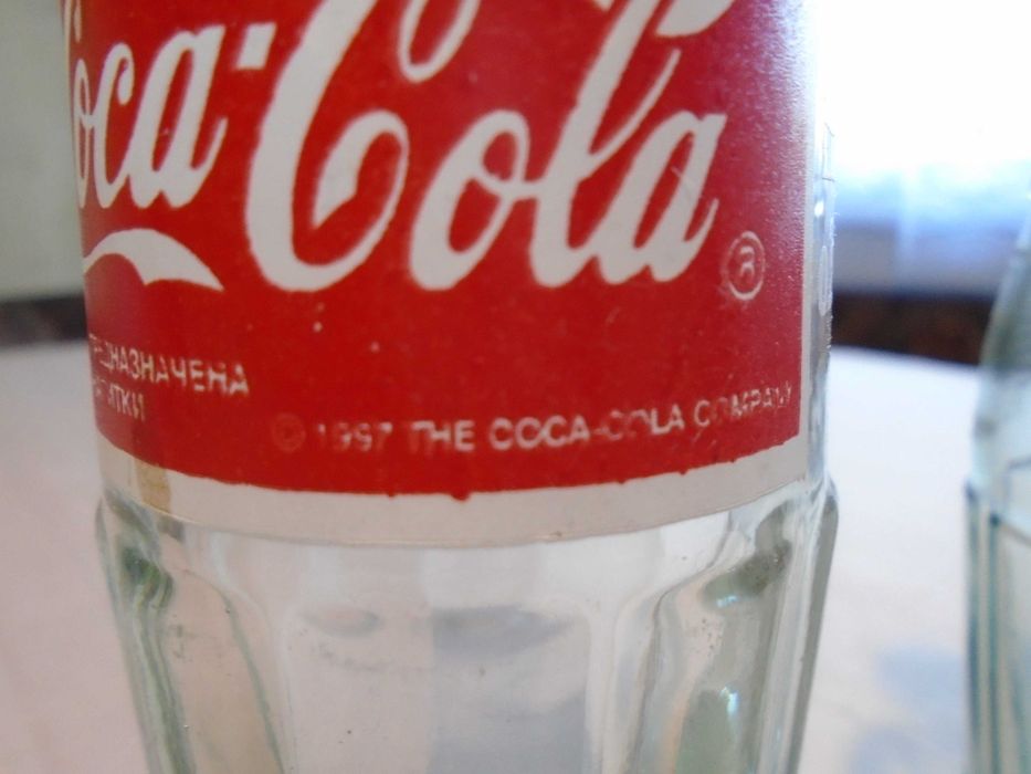 Стъклени бутилки Кока Кола