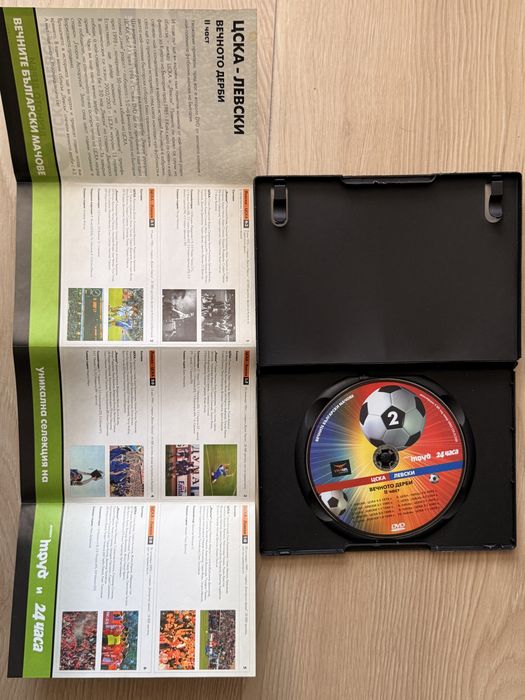 Колекция от футболни DVD дискове