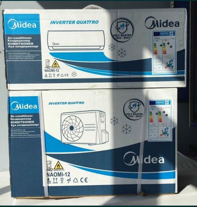 Кондиционер Midea 12 скидка со склада доставка бесплатно
