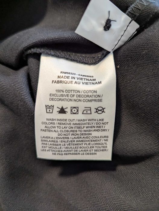 Nike Air Jordan Essential Denim мъжка черна риза размер М от Сащ