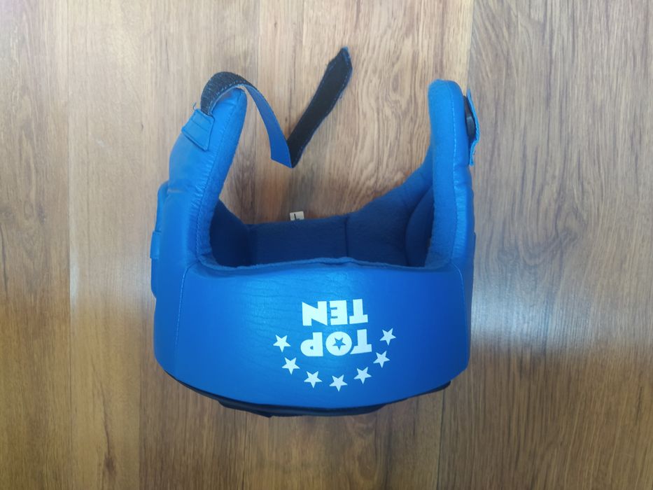 Боксерский шлем синий