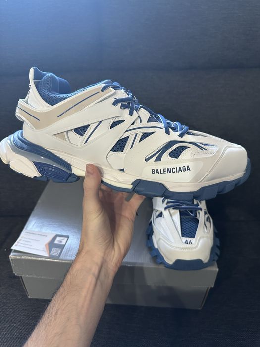 Balenciaga Track White Blue