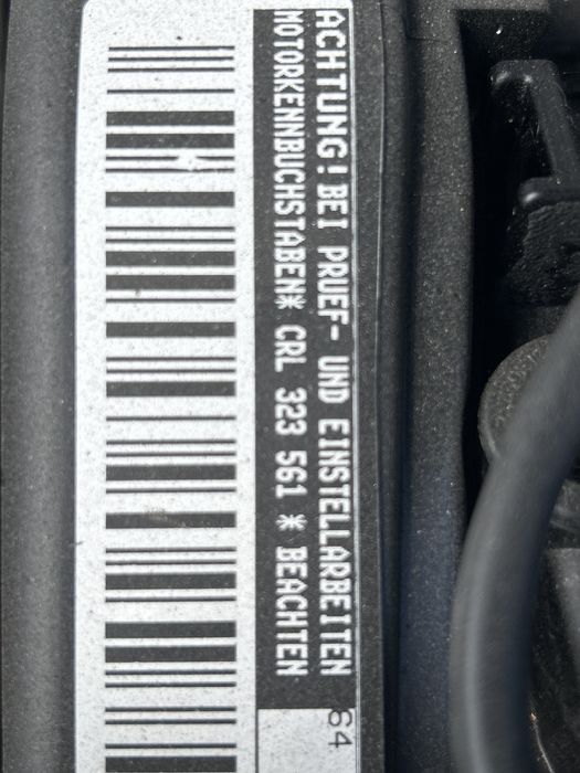 Motor Vw passat b8 2.0 tdi CRL an 20015-2019