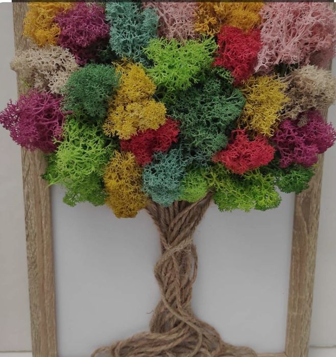 Дизайнерски картини от скандинавски мъх