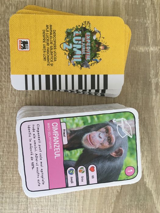 Set 96 cartonase Mega Image-  Expeditie in jurul lunii 2