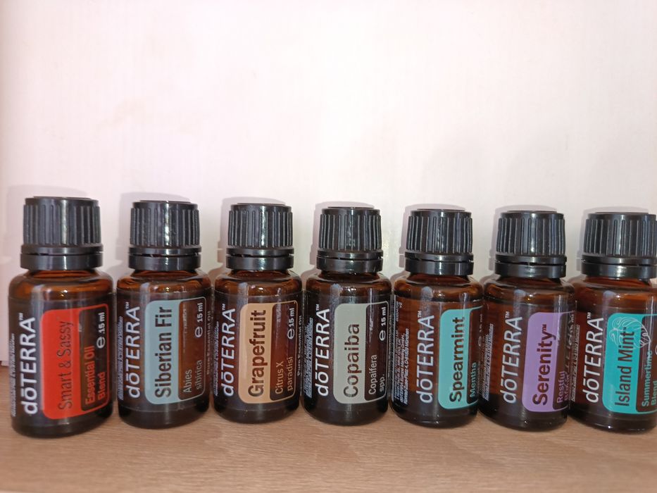 Етерични масла на Дотера.
