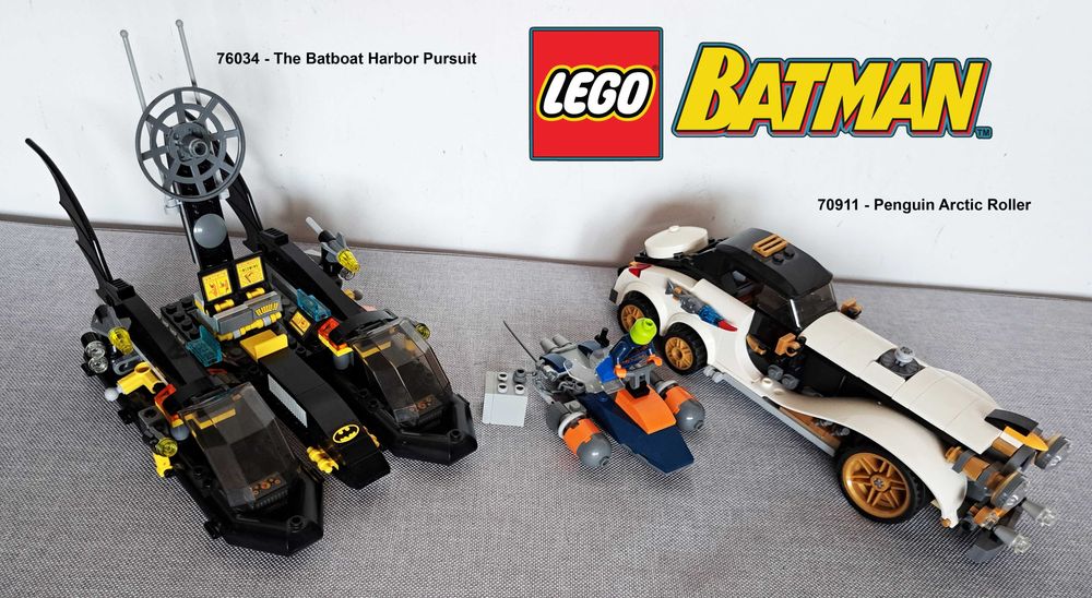 Lego DC Batman 70911 + 76034 (lot 2 seturi)