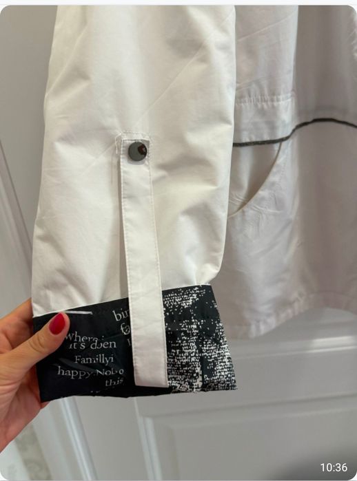 Ветровка белая размер 52