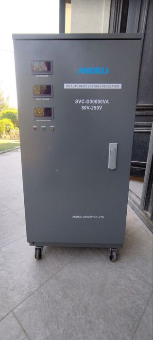 Стабилизатор 80-250V SVC-D 30.000VA  ANDELI