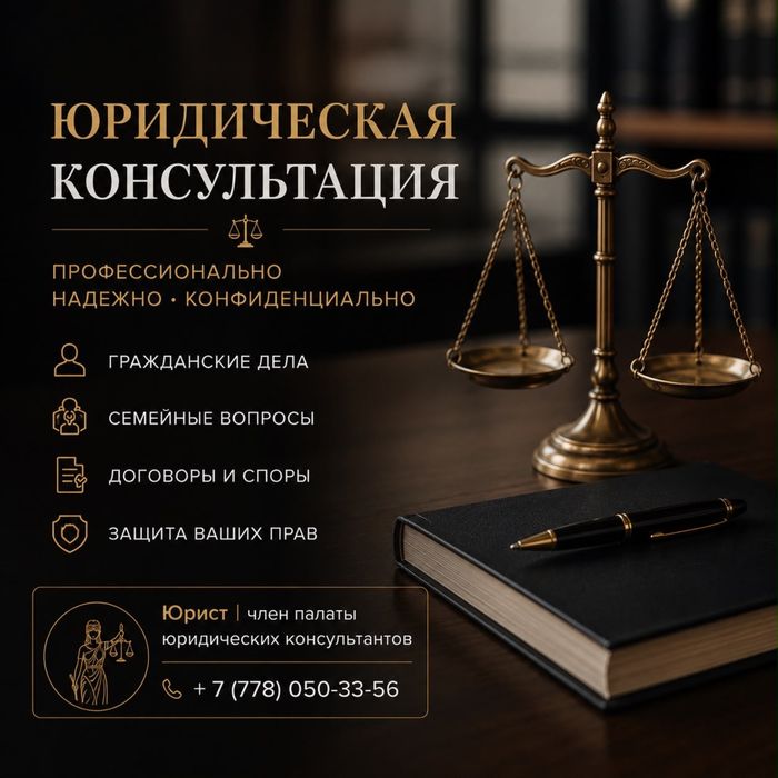 Юрист/адвокат г.Астана