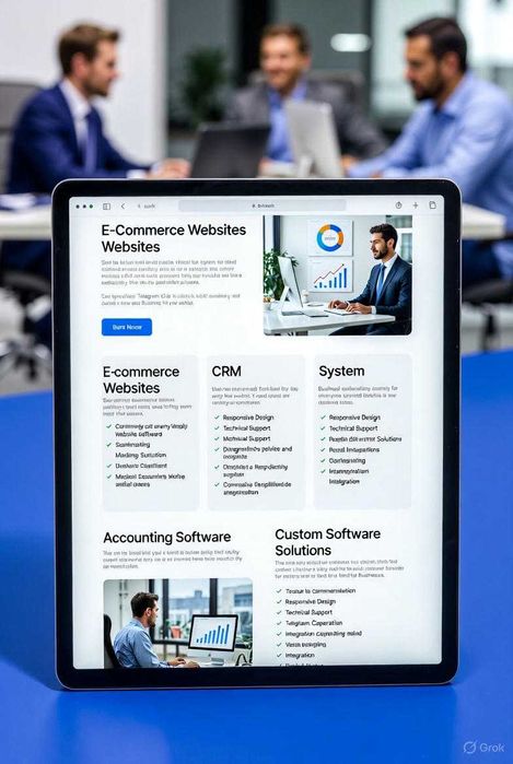 Web-dasturlash: CRM, Internet-do'kon va Avtomatlashtirish xizmatlari