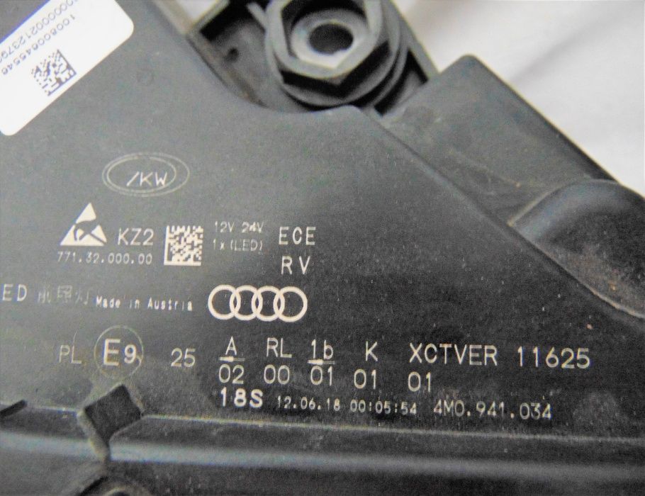 Audi Q7 Typ 4M set faruri far stanga dreapta full led matrix 2018