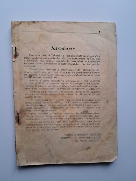 Manuale Auto Camioane Românești