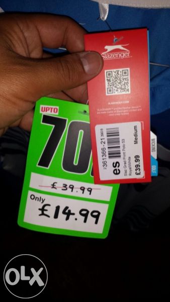 Тениска Slazenger Graded Print Golf Polo Shirt