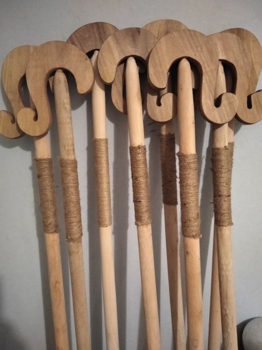 Изчерпани!!! Коледарска ръчно изработена гега геги за коледари,кукери