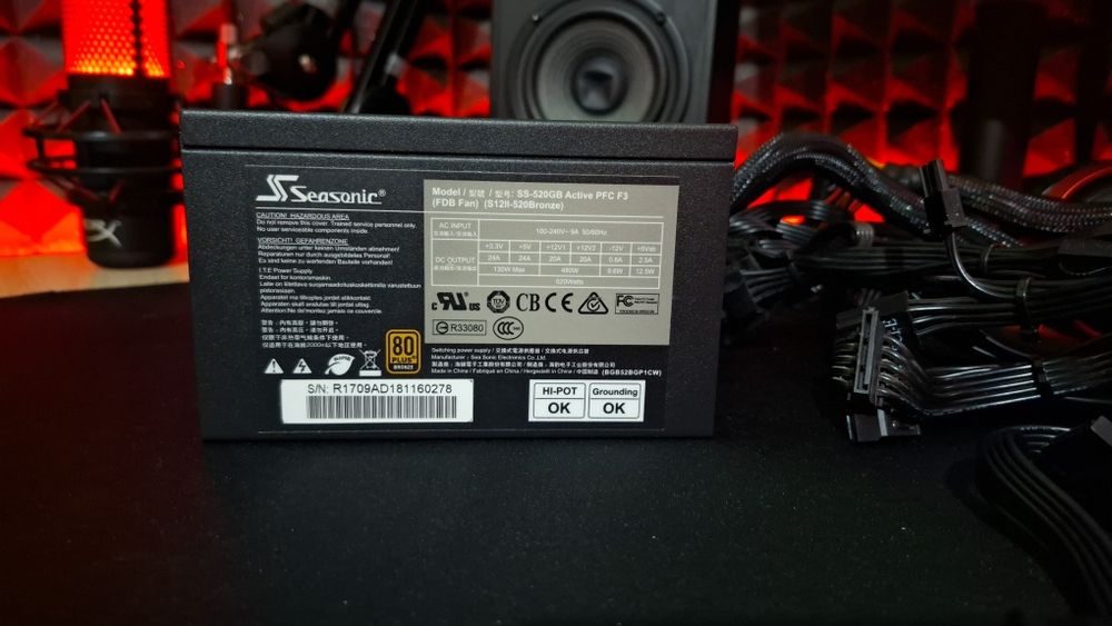 ~ Kit  AM4 +  Sursă Seasonic 520W ~