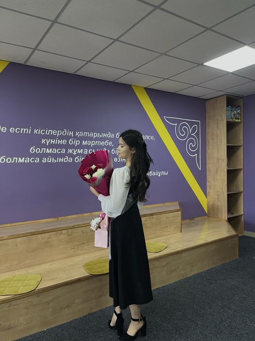 Вечернее платье «Black & White».