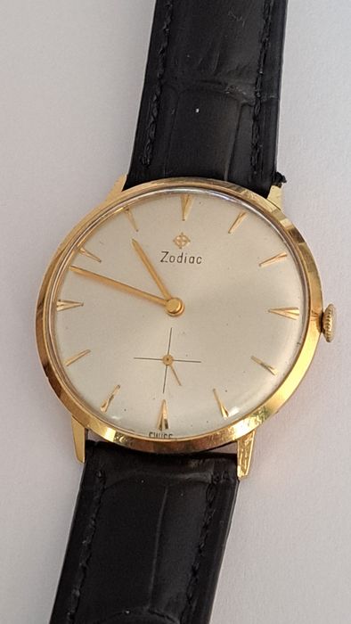 Ceas de Aur 18 K Zodiac