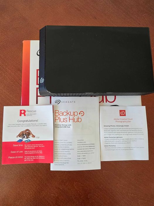 Външен хард диск Seagate Backup Plus Hub 6TB HDD 4 броя