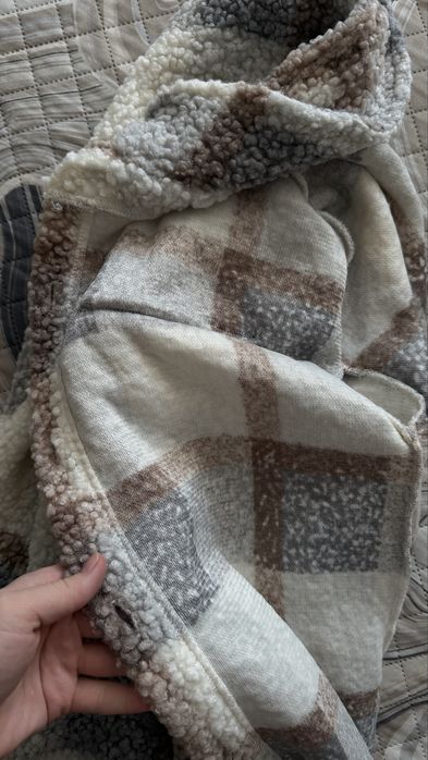 Плюшевый кардиган