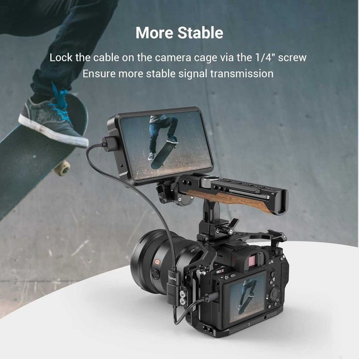 SMALLRIG adaptor HDMI Micro D la HDMI A 4K 60Hz