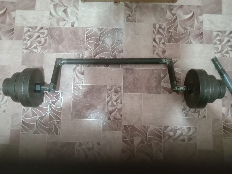 Продам  штанга гантели 2в1