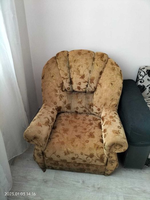 Продам диван и кресла. Б/у 40000тг.