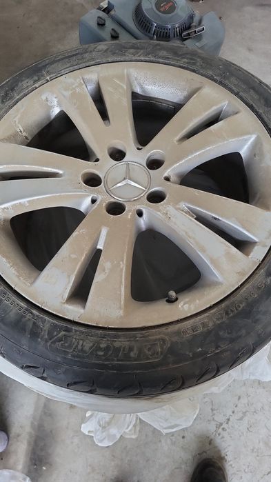 Jante 17"  Mercedes C W204 TOATE COSTĂ 1000 Lei (nu euro ) negociabil