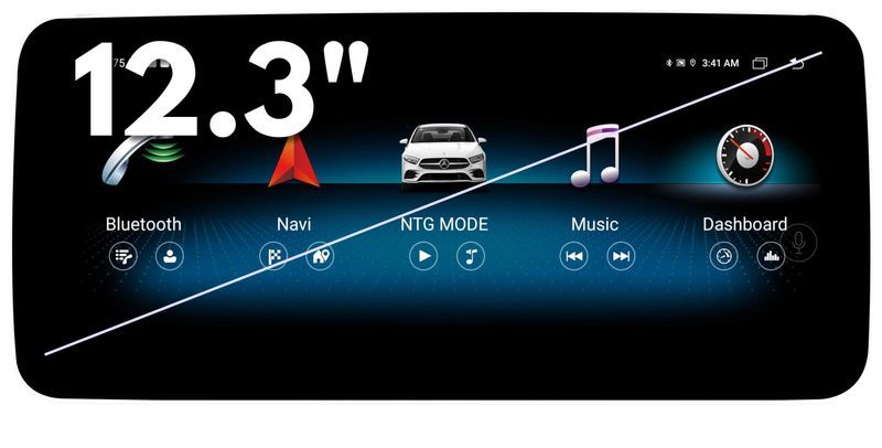 MERCEDES-BENZA-W176/GLA-X156/CLA-C117/G-W463андроид нави 12.3", 9493