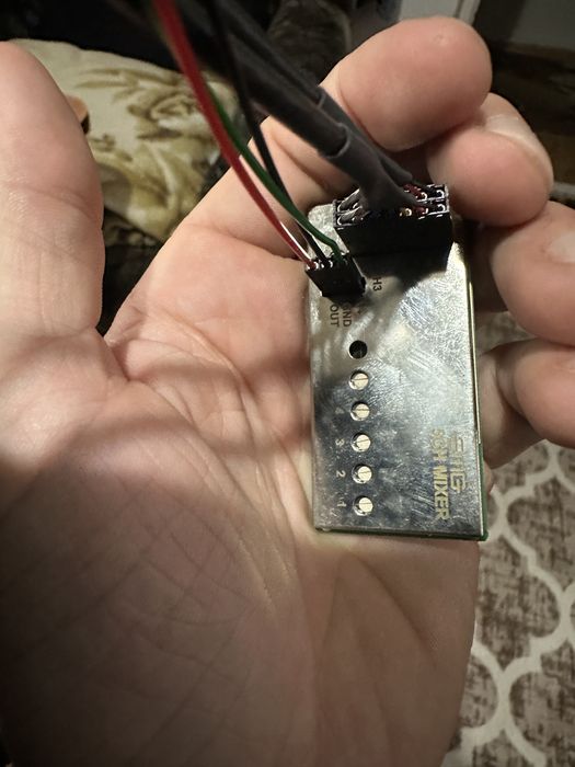 Placa vioara zeta originala EMG cu cablaj original