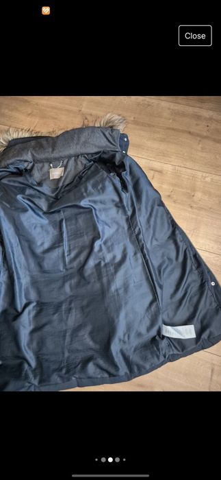 Geacă premium lungă cu puf, Orsay, S