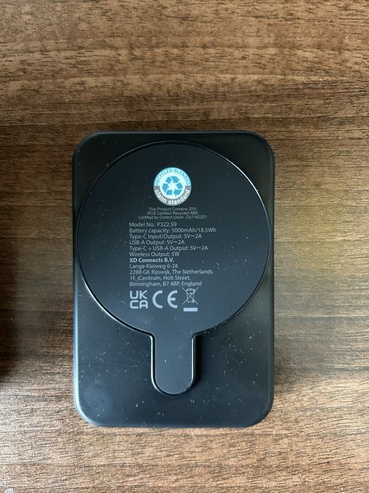 Powerbank XD Collection Stellar 5000mAh Magnetic Wireless 5W + cablu