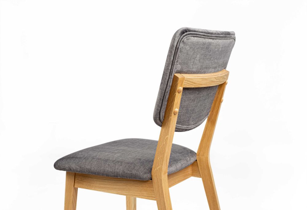 Scaun dining lemn de stejar, MARY, 88x50x44 cm