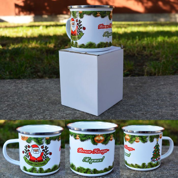 Метално канче със снимки и текст по Ваш избор