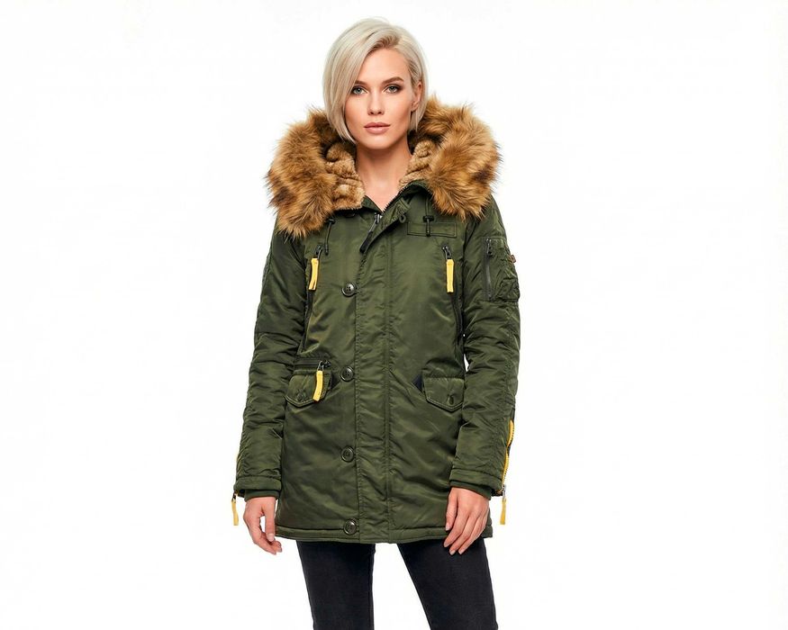 Alpha Industries Parka Оригинално дамско яке размер XS