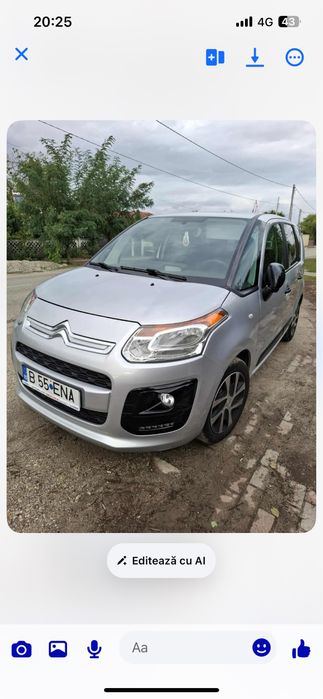 Bara citroen c3 picaso haion capota far motor stop
