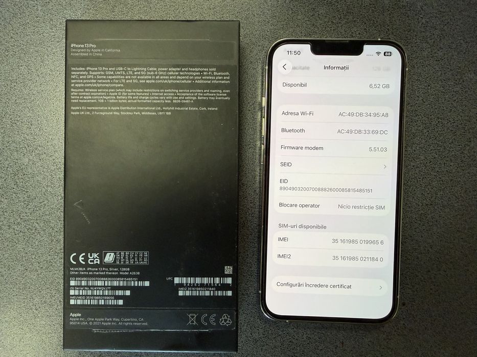 Iphone 13 pro 128 gb