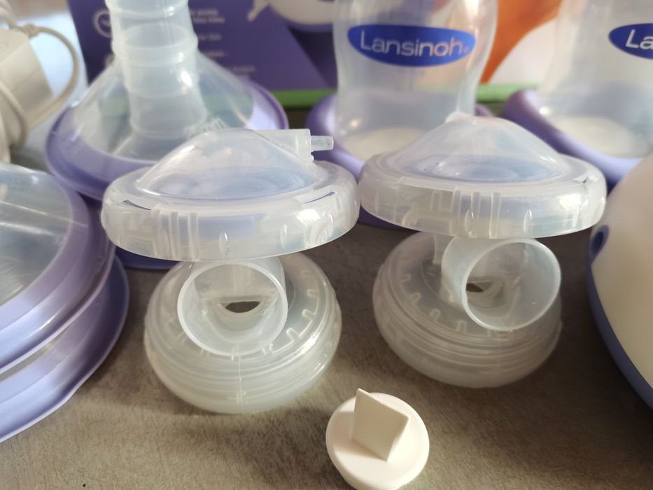 Pompa  electrica dubla de sâni Lansinoh 2in1