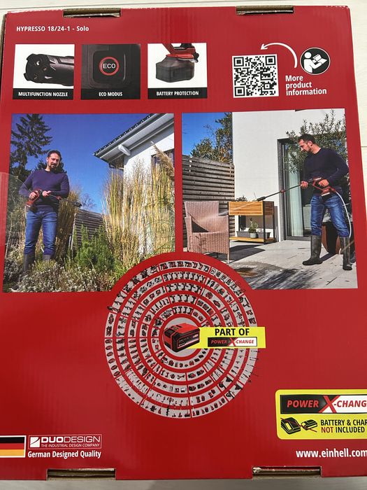 Aparat de spalat cu presiune portabil Einhell Hypresso Nou