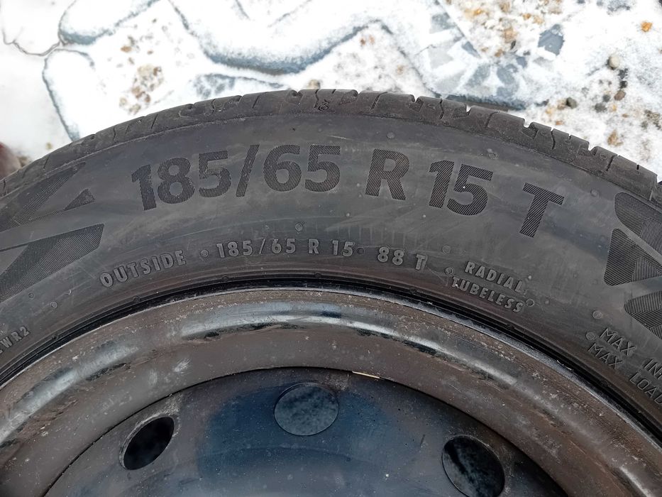 Roti vara Continental , 185 65 15 , 4x100 R15 pt Logan , Sandero