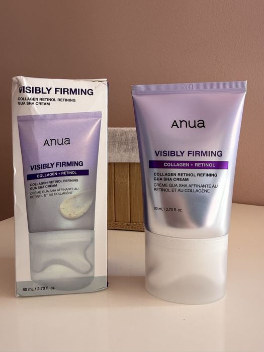 anua collagen retinol refining gua sha cream