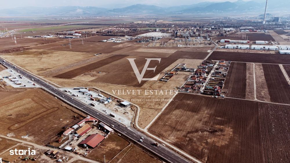 Teren 9.026 mp Sanpetru/Brasov – PUZ Aprobat Blocuri P+2E+M