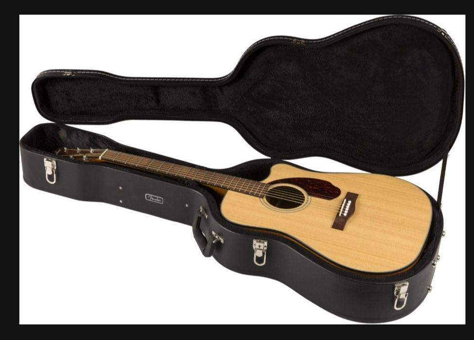 Гитара Fender CD-140SCE Dreadnought Natural  в кофре