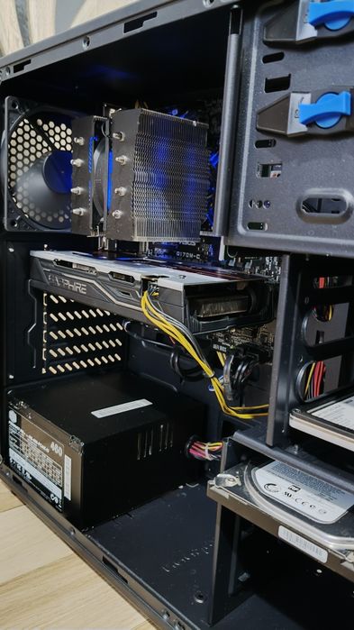 Pc gaming Core i7 6700/Rx 580/12gb ram Gta V Fortnite Cs 2